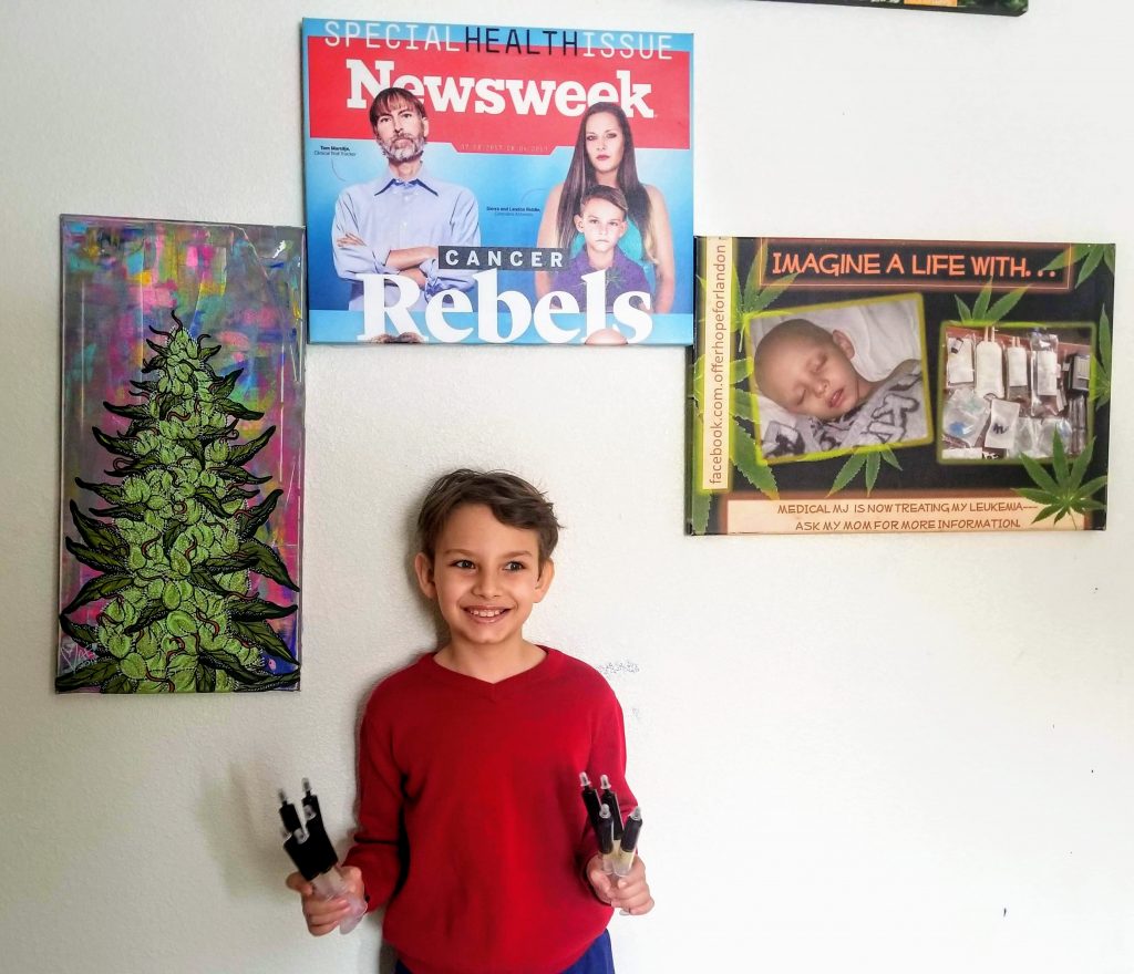 Sierra Riddle Sierra Riddle Describes Cannabis Killing Cancer Cells To Save Sons Life ...